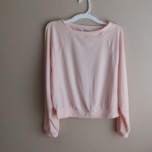 Cute Back Mesh Pink Top